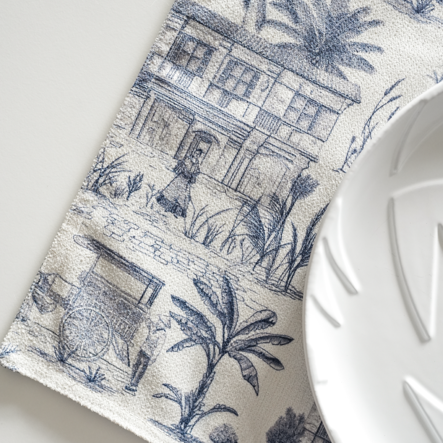 Vigan Azul - Fabric Placemat (set of 4)