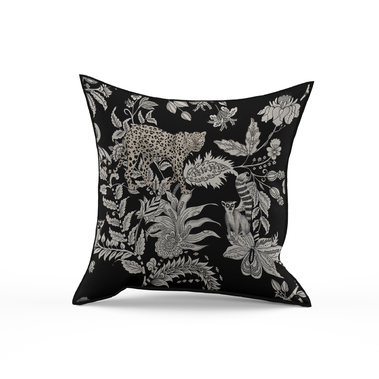 Notturno Noir - Throw Pillow Cover