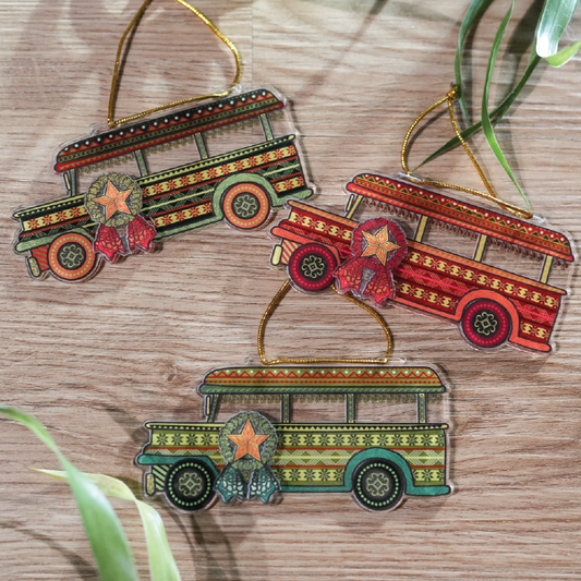 Sakay Ornaments (set of 3)