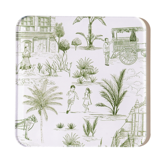 Vigan Verde - Acrylic Coaster (set of 4)